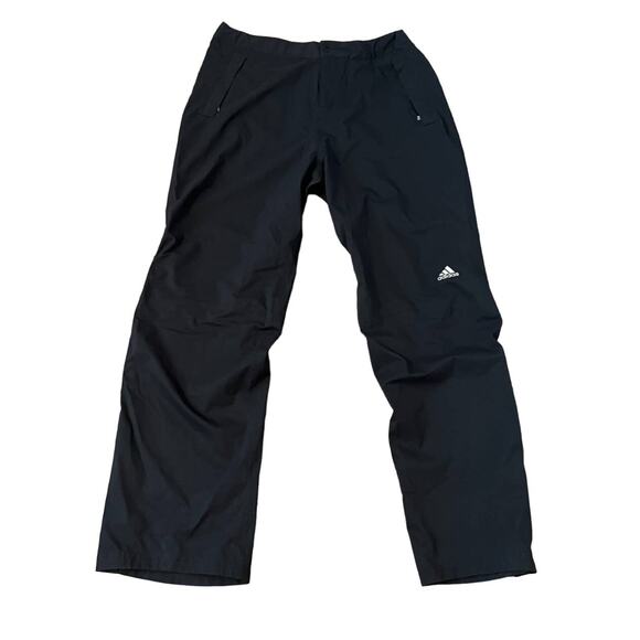 Adidas Climaproof Black Mens XL Rain Pants in good condition. - Picture 1 of 5